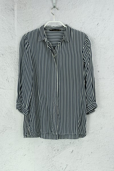 Zara - Bluse - Gestreift