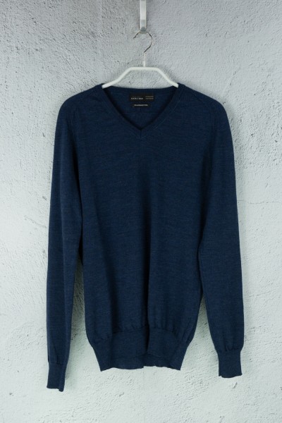 Zara - Wollpullover - Blau