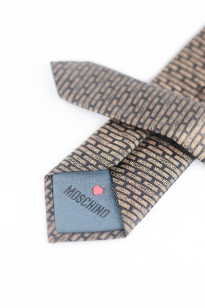 Moschino - Krawatte - Braun