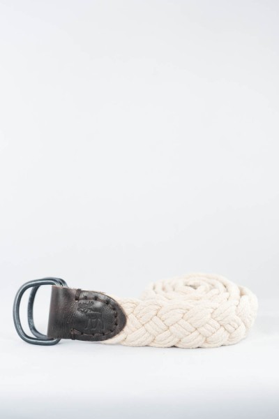 Abercrombie & Fitch - Flechtgürtel - Weiss