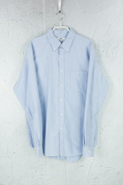 Uniqlo - Hemd - Hellblau