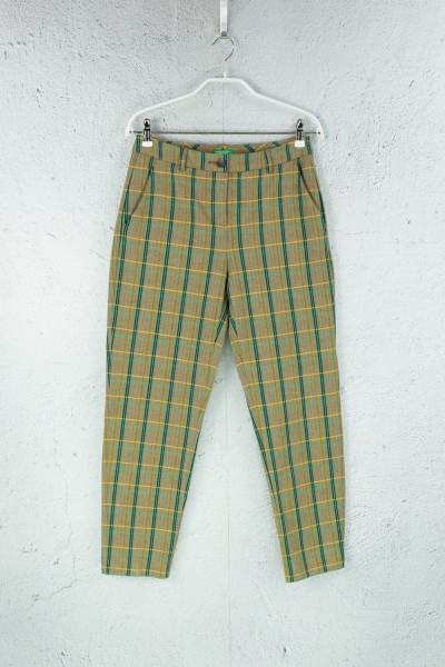 Benetton - Stoffhosen - Fischgrät