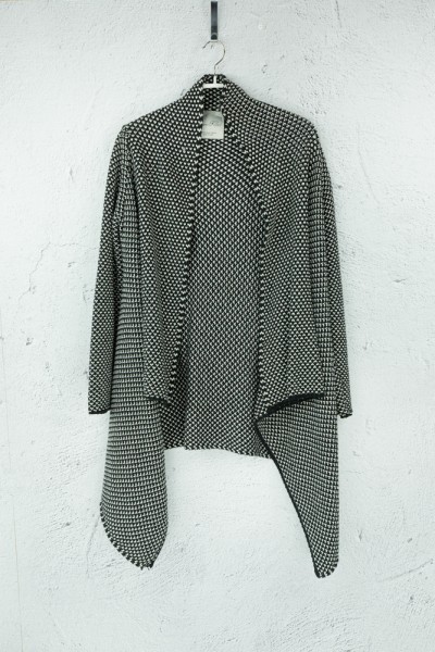 Zara - Strickjacke - Schwarz/Weiss