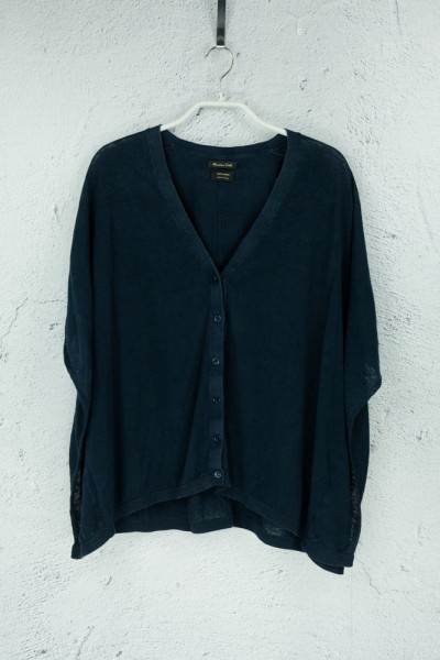Massimo Dutti - Strickjacke - Dunkelblau