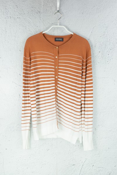 John Smedley - Cardigan - Gestreift