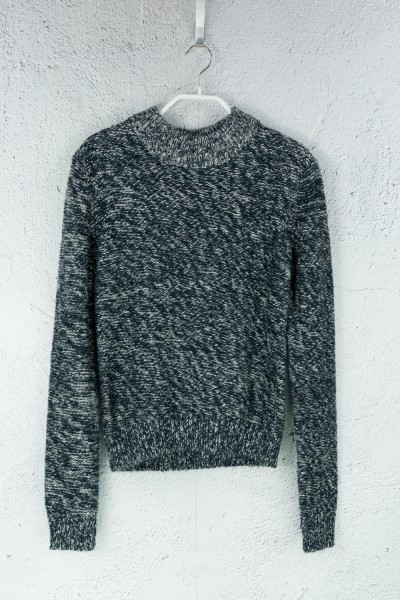 C&A - Strickpullover - Dunkelblau meliert