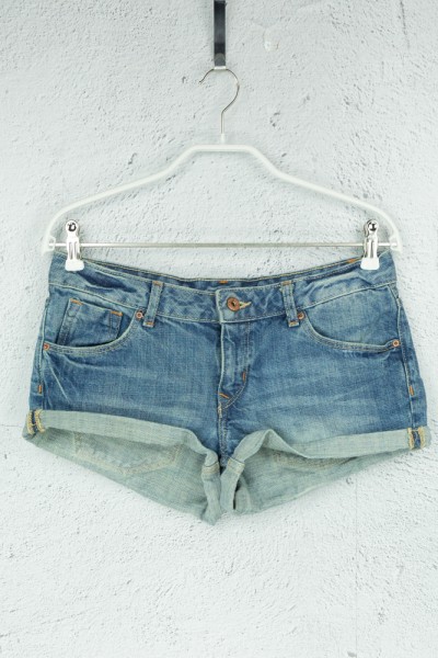 H&M - Jeanshort - Dunkelblau