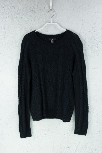 H&M - Strickpullover - Dunkelblau