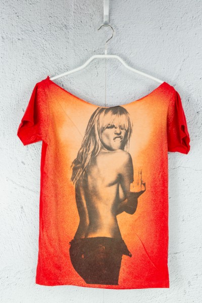 T - Shirt - Rot - Print