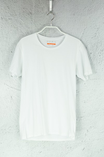 Zara - T - Shirt - Weiss