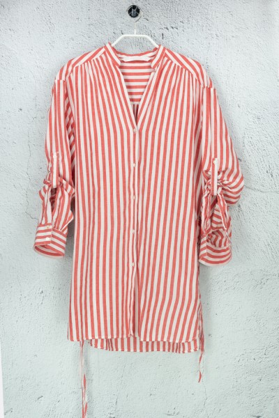 Zara - Bluse - Gestreift