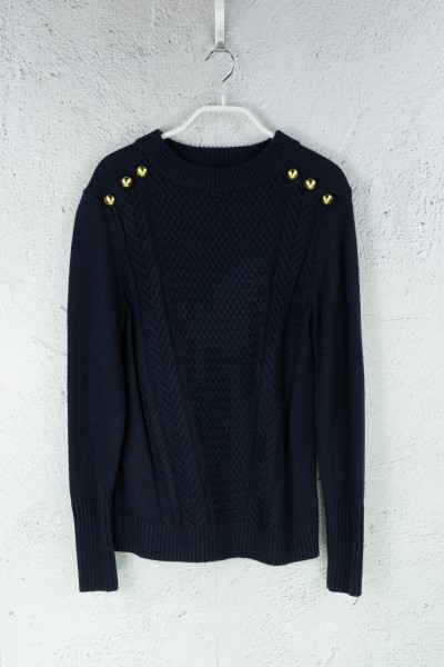 H&M - Strickpullover - Dunkelblau