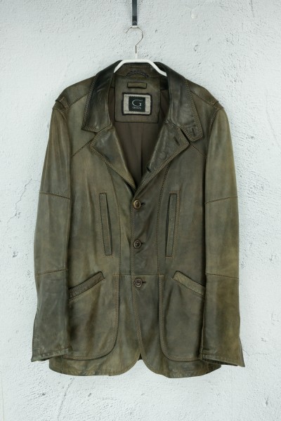 Gimos - Lederjacke - Braun