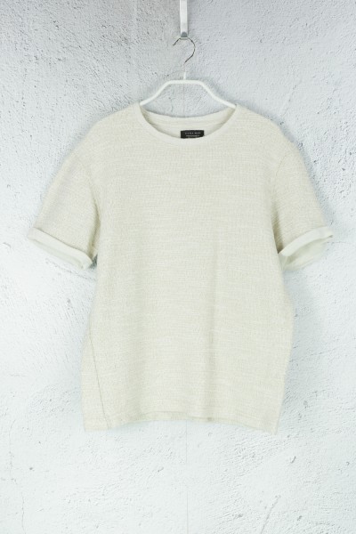Zara - Kurzarmshirt - Beige