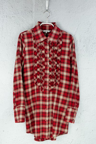 Costa Blanca - Langarmbluse - Kariert