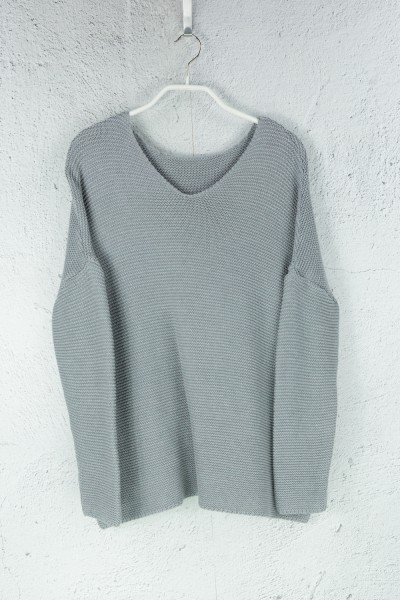Kaffe - Strickpullover - Grau