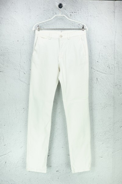 Massimo Dutti - Stoffhose - Weiss