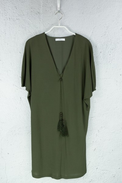 Mango - Kleid - Khaki