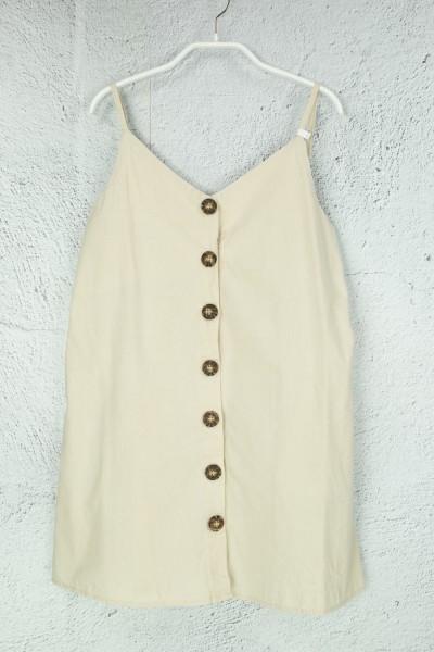 Spaghettiträger Top - Beige