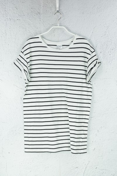 H&M - T - Shirt - Gestreift