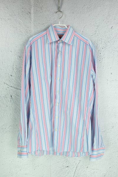 Pink - Freizeithemd - Gestreift