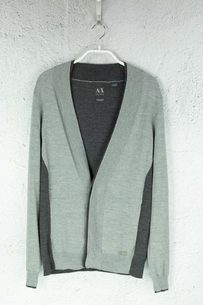 Armani Exchange - Strickjacke - Grau
