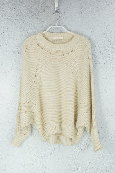 Peace n' Love - Strickpullover - Beige